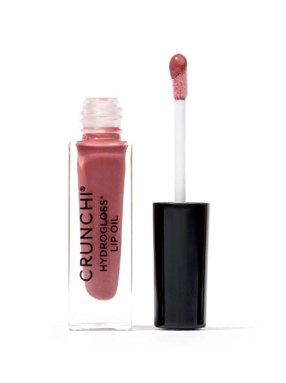 Crunchi Hydrogloss Lip Oil in Namaste, 0.20 fl. oz. / 6.0 mL